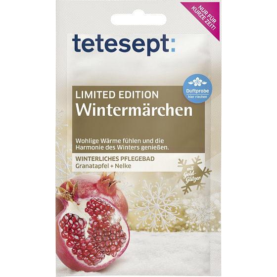 Tetesept Zimná rozprávka soľ do kúpeľa 60 g