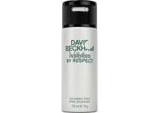 David Beckham Inspired by Respect dezodorant sprej pre mužov 150 ml