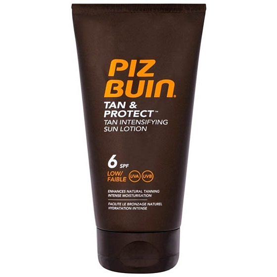 Piz Buin Tan & Protect SPF6 opaľovacie mlieko urýchľujúci opaľovanie 150 ml