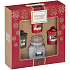 Yankee Candle Candlelit Cabin - Chata ožiarená sviečkou vonná sviečka Classic malá sklo 104 g + After Sledding - Po sáňkovačce + Evergreen Mist - Lesné hmla + Pomegranate Gin Fizz - Gin Fizz z granátového jablka votívny sviečka 3 x 49 g, vianočné darčeková sada