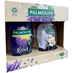 Palmolive Memories of Nature Sunset Relax sprchový gel 250 ml + Magic Softness Jasmine 250 ml, kozmetická sada