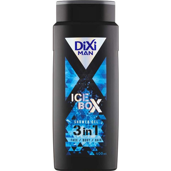 Dixi Men 3v1 Ice Box sprchový gél pre mužov 400 ml