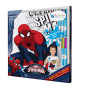 Marvel Spider Man ReDraw T-Shirt namaľuj si vlastné tričko, odporúčaný vek 3+