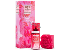 Rose of Bulgaria parfumovaná voda 25 ml + toaletné mydlo v tvare ruže 60 g, darčeková súprava pre ženy