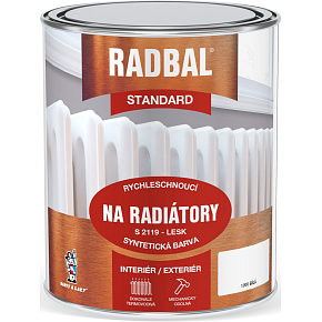 Radbal Standard S2119 farba na radiátory, biela, 0,6 l
