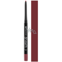 Essence 8h Matte Comfort ceruzka na pery 19 Burgundy Bestie 0,3 g
