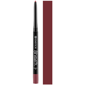 Essence 8h Matte Comfort ceruzka na pery 19 Burgundy Bestie 0,3 g