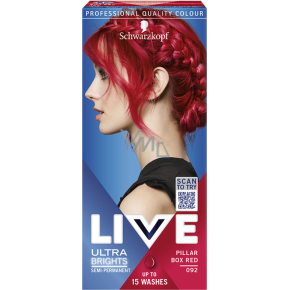 Schwarzkopf Live Ultra Brights farba na vlasy Vášnivá červená 092