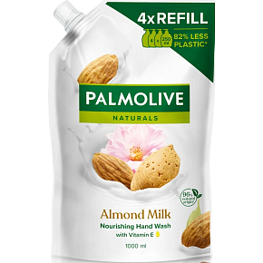 Palmolive Naturals Almond & Milk tekuté mydlo náhradná náplň 1l
