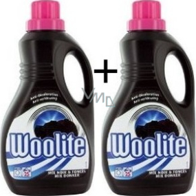 Woolite Extra Dark Protection prací prostriedok tmavé a čierne oblečenie 2 x 1,5 l