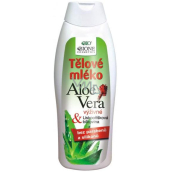 Bione Cosmetics Aloe Vera s lieskovoorieškovou bielkovinou telové mlieko pre všetky typy pokožky 500 ml