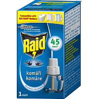 Raid tekutá náplň do elektrického odpuzovače, 45 nocí, 27 ml