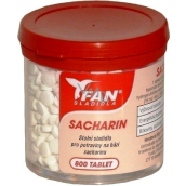 Fan Sacharin Umelé sladidlo 800 tabliet v dóze 50 g