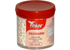 Fan Sacharin Umelé sladidlo 800 tabliet v dóze 50 g