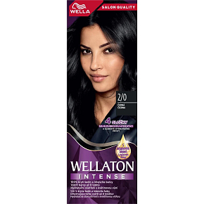 Wella farba na vlasy Wellaton Intense 2/0 čierna, 110 ml