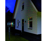 Annas Collection LED laser 4x funkcia obloha - stály, červená/zelená
