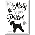 Nekupto Pets magnet Knírač 66 x 90 x 2 mm