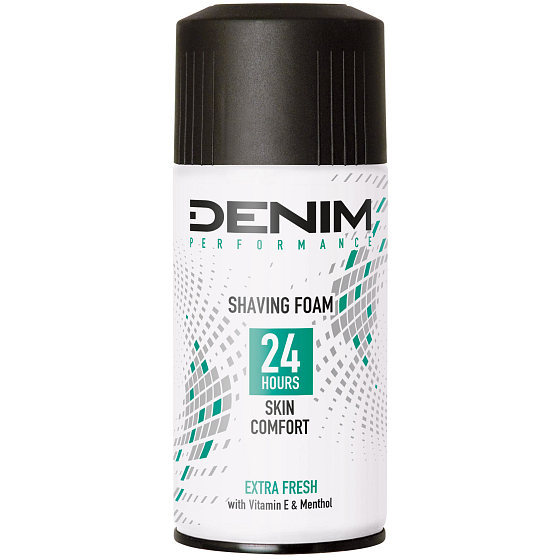 Denim Performance Extra Fresh pena na holenie pre mužov 300 ml
