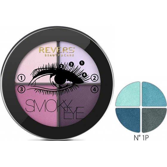 Reverz Smoky Eye očné tiene 1P 8 g