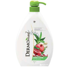 Dermomed Aloe Vera & Granátové jablko tekuté mydlo pumpička 1l