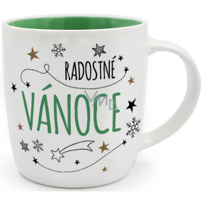 Nekupto Darčekové centrum Keramický hrnček Radostné Vianoce 350 ml