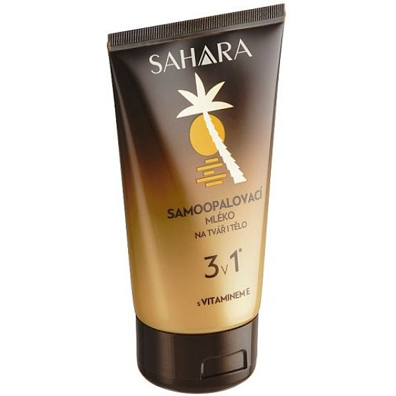 Astrid Sahara Samoopaľovacie mlieko 3v1 na tvár aj telo 150 ml