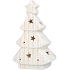 Porcelánový stromček s LED osvetlením 9 x 13,5 cm