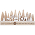 Adventný kalendár panoráma Les 40 x 18 cm