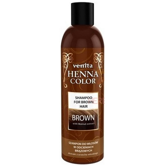 Venita Henna Color Brown šampón na hnedé vlasy 250 ml