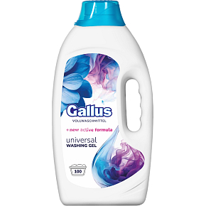 Gallus prací gel Universal, 100 dávok, 4 l