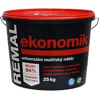 REMAL Ekonomik univerzálna maliarska farba na stenu, 25 kg