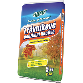 Agro jesenné trávnikové hnojivo, 5 kg