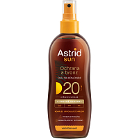 Astrid Sun OF 20 olej na opaľovanie v spreji, 200 ml