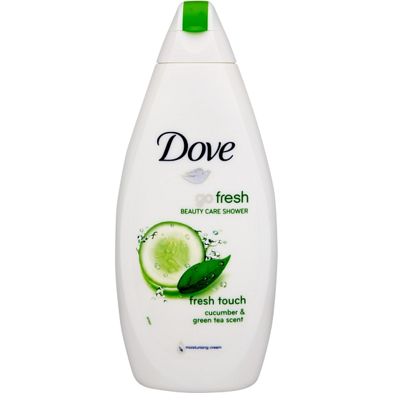 Dove Go Fresh Touch Uhorka & Zelený čaj sprchový gél 500 ml