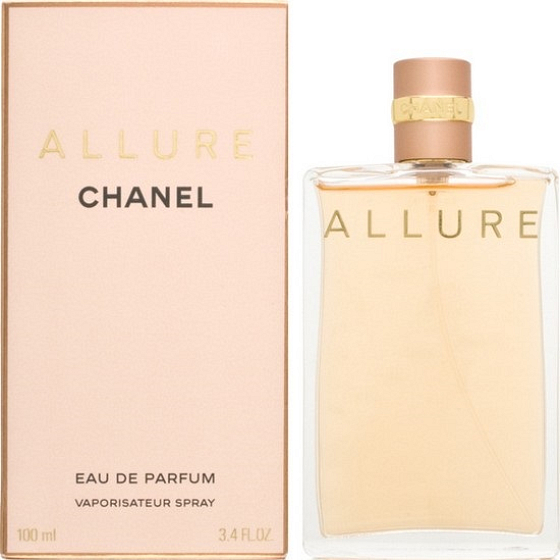 Chanel Allure parfumovaná voda pre ženy 100 ml s rozprašovačom