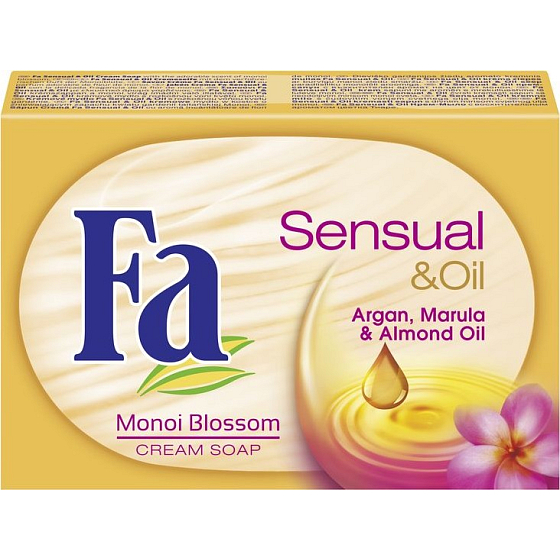 Fa Sensual & Oil Monoi Blossom toaletné mydlo 100 g