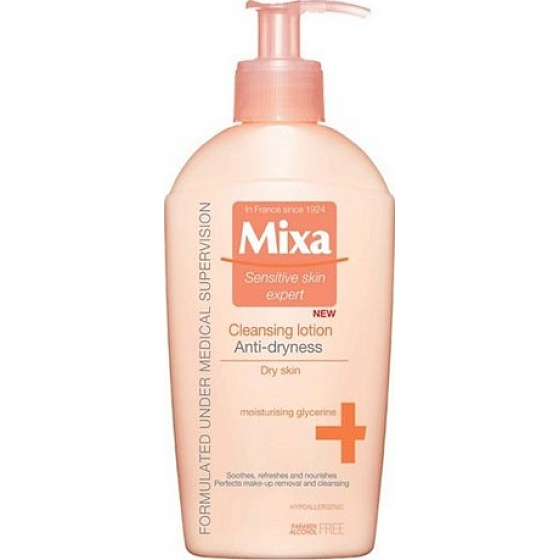 Mixa Cleansing Lotion Anti-Dryness čistiaca pleťová voda proti vysušovaniu 200 ml