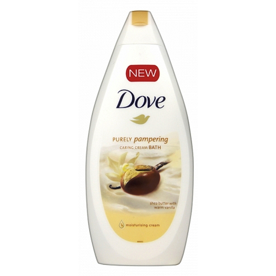 Dove Purely Pampering Bambucké maslo a vanillka pena do kúpeľa 500 ml