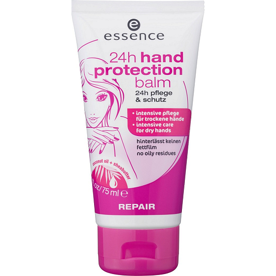 Essence 24h Hand Protection Balm ochranný krém na ruky 75 ml