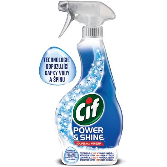 Cif Power & Shine Kúpeľňa tekutý čistiaci prípravok 500 ml