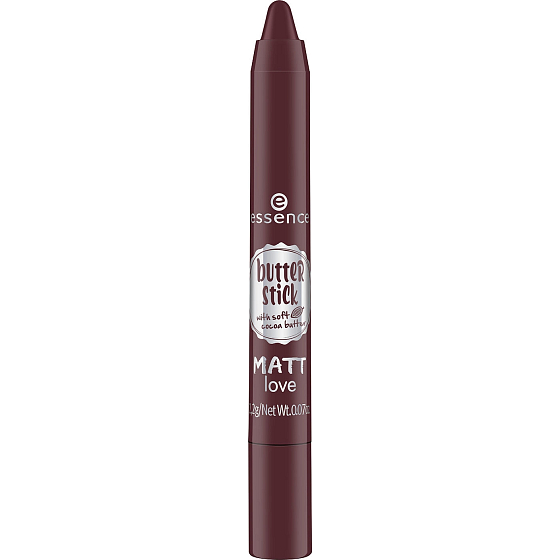 Essence Butter Stick Matt Love farba na pery 05 Berry Gold 2,2 g