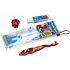 Angry Birds Mäkký kefka na zuby s krytkou + zubná pasta 24 g + púzdro, pre deti cestovná sada