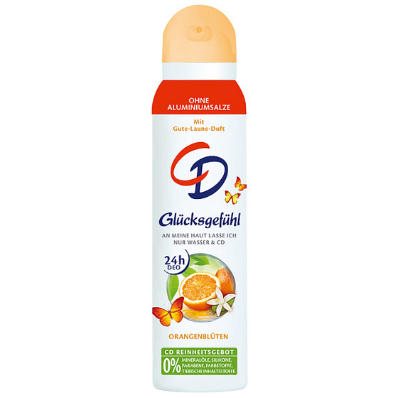 CD Orangenblüten - Pomarančový kvet telový deodorant sprej pre ženy 150 ml