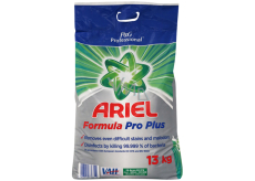 Ariel Profi Formula dezinfekčný prášok na pranie bielej a stálofarebnej bielizne 13 kg