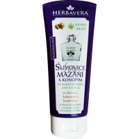 Herbavera Slivkové mazanie s konope 200 ml
