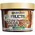 Garnier Fructis Cocoa Butter Hair Food Mask pre nepoddajné a kučeravé vlasy 400 ml