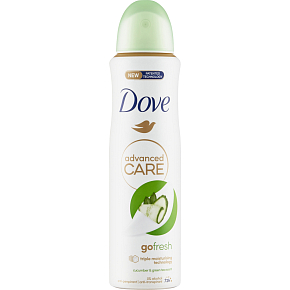 Dove Advanced Care Uhorka antiperspirant ve spreji, 150 ml