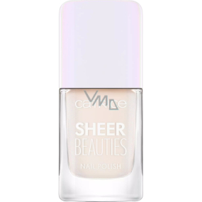 Catrice Sheer Beauties lak na nechty 010 Milky Not Guilty 10,5 ml