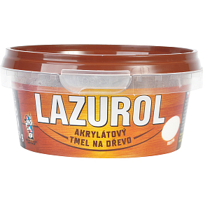 Lazurol akrylátový tmel na drevo, biely, 250 g