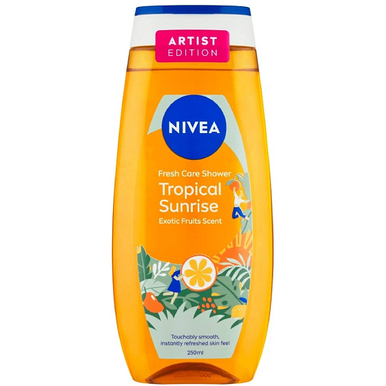 Nivea Exotic Feeling osviežujúci sprchový gél, 250 ml